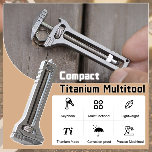 (🎁Last-day promotion - 49% OFF) Compact Titanium Multitool
