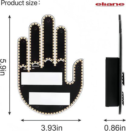 Car Windshield Back Window Led Light Hand Gesture Lights