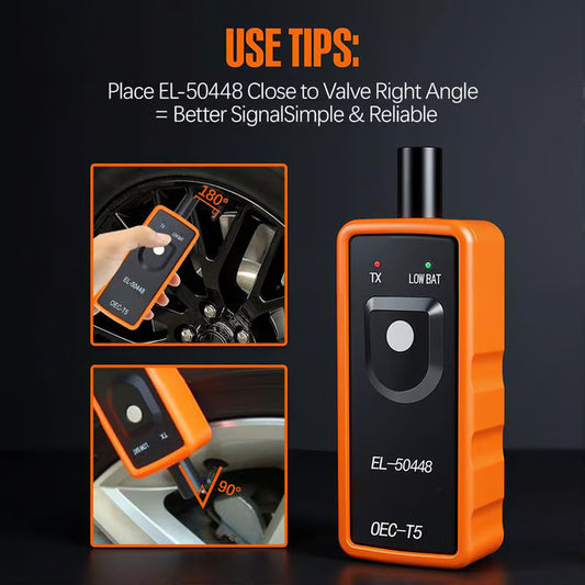 EL-50448 TPMS Relearn Tool for GM Tire Sensor TPMS Reset Tool Tire Pressure Monitor system Activation Tool OEC-T5 for GM Buick/Chevy/Cadillac Series Vehicles 2026 Edition