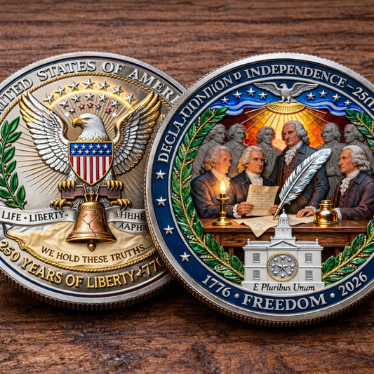 🔥Last Day! 50% OFF — U.S 250th Anniversary Commemorative Coin