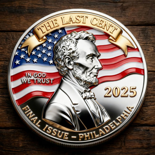 🏆Flash Sale 60% OFF - The Last Cent Commemorative Coin – Honoring 232 Years of Service