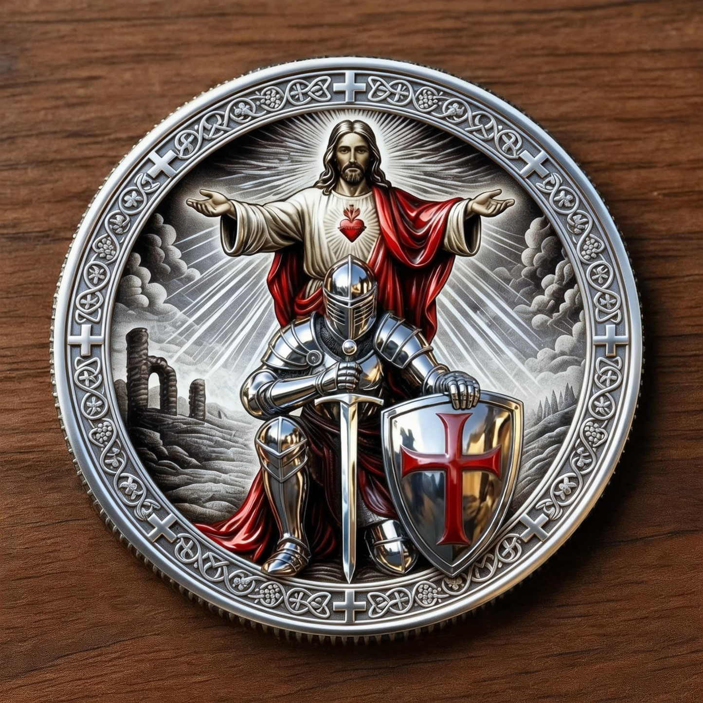 🔥Limited to 2026 Pieces Worldwide - ✨ Sacred Guardian Commemorative Coin